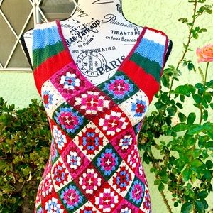 ❌SOLD❌ Long crochet knit dress limited edition